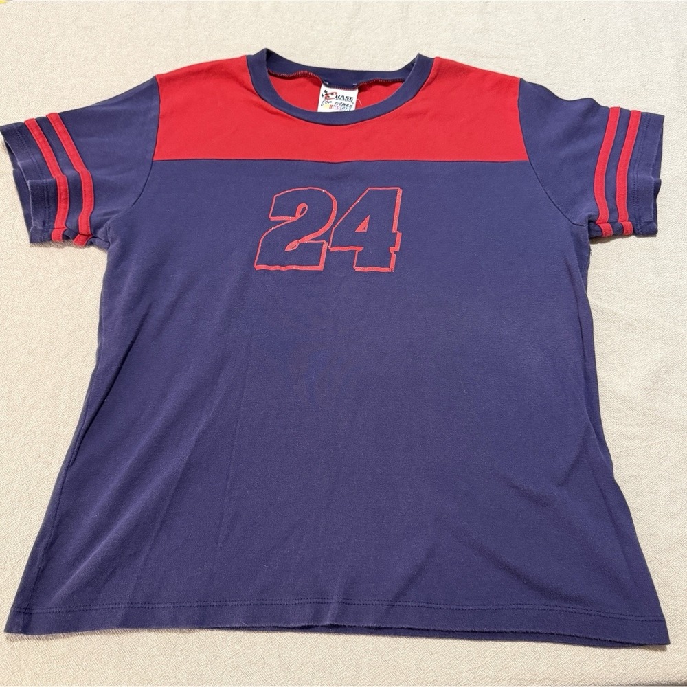 Vintage Y2K Jeff Gordon 24 NASCAR Chase Authentics Jersey T-Shirt Women's L